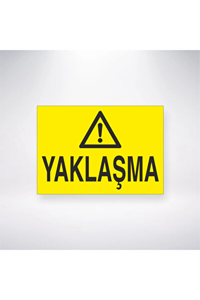 Reysa Tasarım ملصق سلامة العمل مقاس 21 × 28 مع ظهر لاصق