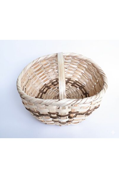 Beta Fındık Örme Eski Tarz Zeytin Sepeti