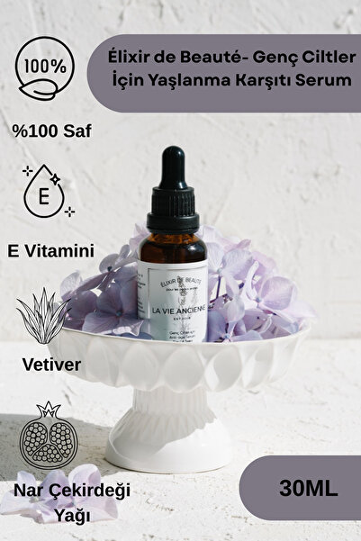 La Vie Ancienne Elixir De Beaute Squalane -genç Ciltler