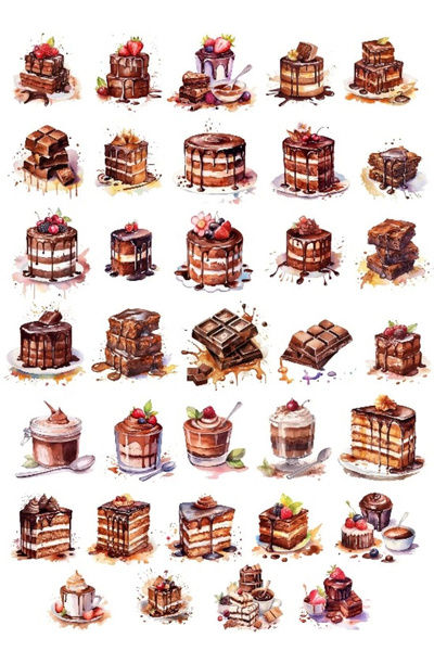 Reysa Tasarım Sticker Set for Cakes