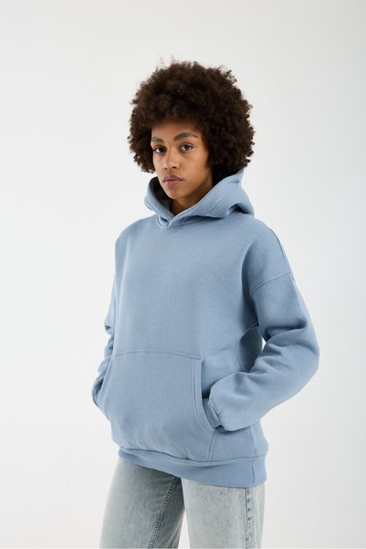 Sparrow Oversized Hooded Unisex Sweatshirt Cotton 3 Thread