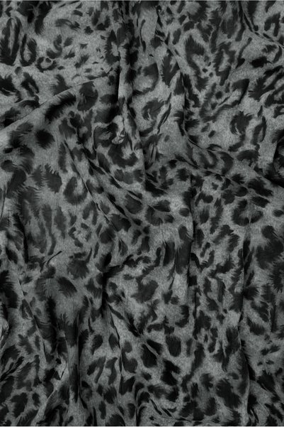 Sekine İpek Digital Bamboo Scratch Shawl Leopard