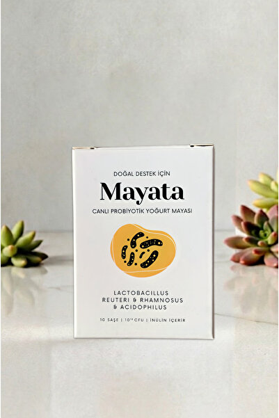 Mayata - Probiyotik Yoğurt Mayası 10'lu (L.Reuteri, L.Rhamnosus, L.Acidophillus)