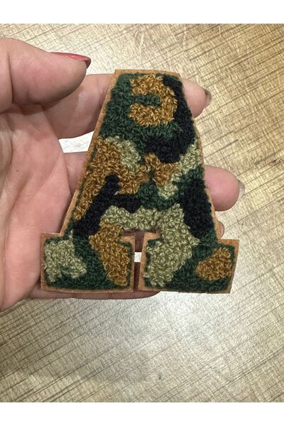 Gönülden Tasarım Accesoriu de cusut pentru arma cu literele A, țesut cu perfo...