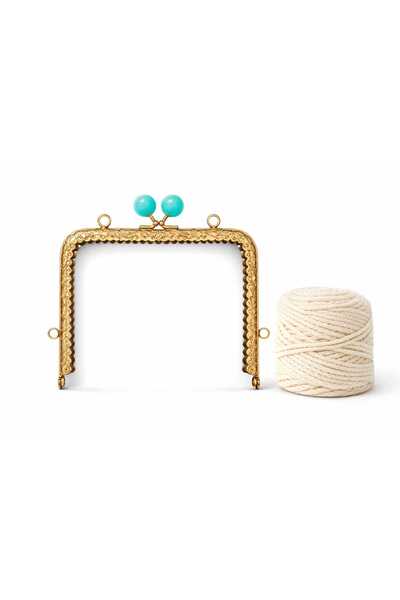 aurellen 10.5 cm Metal Purse Clasp - Locking Bag Mouth Apparatus for Making H...