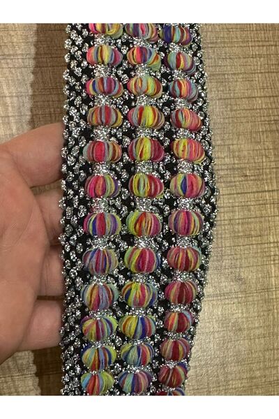 Gönülden Tasarım Balonlu Lastik Dikiş Giyim Aksesuarı 1 Metre En 7 Cam