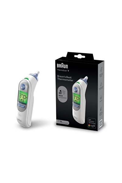 Braun - 6525 - Yaş Hassasiyeti ve Gece Modu ile Thermoscan 7+