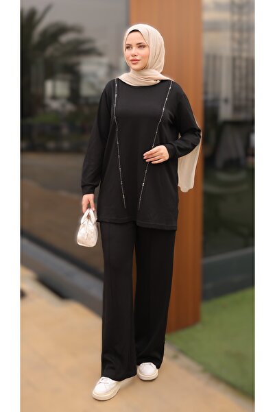 Ryzi Moda طقم رياضي نسائي للحجاب مكون من قطعتين