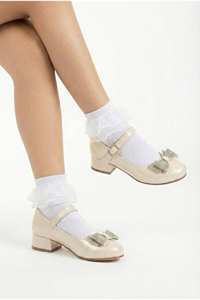 BDKButik Tocuri înalte închise pentru fete, pantofi rochii de seară închise p...