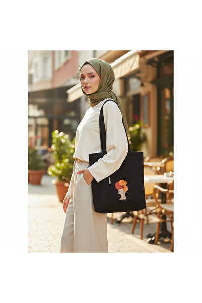 Bordglow حقيبة الشاطئ السوداء - مناسبة لللكم - قماش الجبردين - بوردجلو