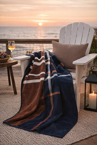 Vintero Home Çift Kişilik Pamuklu Battaniye 200 x 220 cm