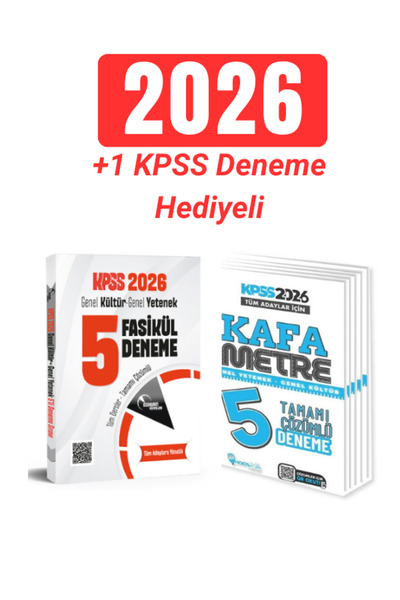 Doktrin Yayınları 2026 KPSS Genel Kültür Genel Yetenek Tüm Dersler Tamamı Çöz...
