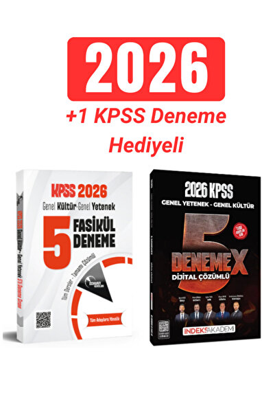 Doktrin Yayınları 2026 KPSS Genel Kültür Genel Yetenek Tamamı Çözümlü Tüm Der...