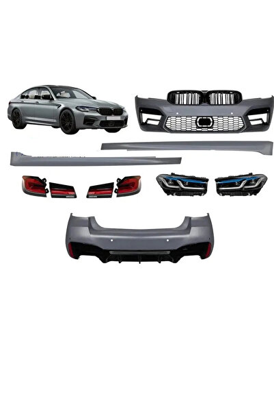 autogp Bmw g30 lci m5 f90 body kit dönüşüm seti komple 2017 / 2020