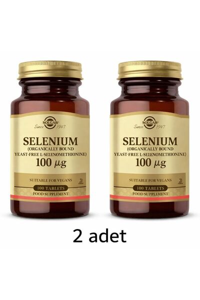 Solgar Selenium 100 mcg ( Selenyum 100 mcg ) 100 Tablet