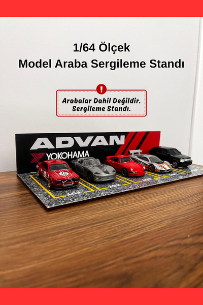 HOT WHEELS Advan 1/64 Ölçek Otopark Diorama(Arabalar Dahil Değildir) - Advan ...