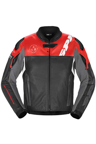 Spidi DP PROGRESSIVE LEATHER DERİ CEKET KIRMIZI