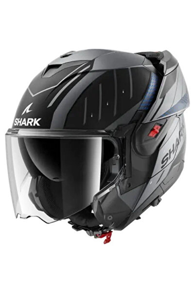 Shark Oxo Rydger Mat 180 Çene Açılır Kask
