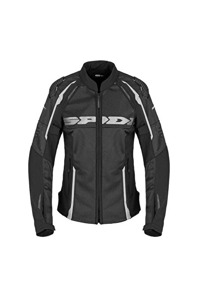 Spidi Race Warrior 2 Net Lady Summer Jacket Black White