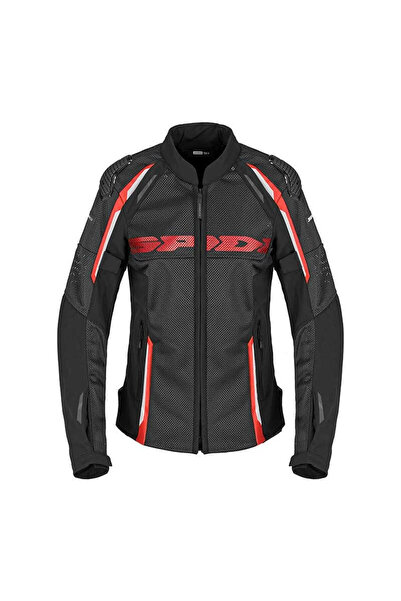 Spidi Race Warrior 2 Net Lady Summer Jacket Black Red