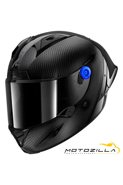 Shark AERON-GP SİYAH FULL CARBON FIM RACING KASK ( +1 SİYAH VİZÖR )