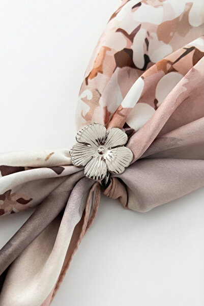 HAWWA خاتم وشاح أنثراسايت |   خاتم الشال |   حلقة الوشاح