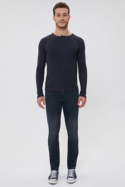 Lee Cooper سترة Newwaffle الرجالية المصنوعة من القطن بنسبة 100% ذات ياقة دائر...