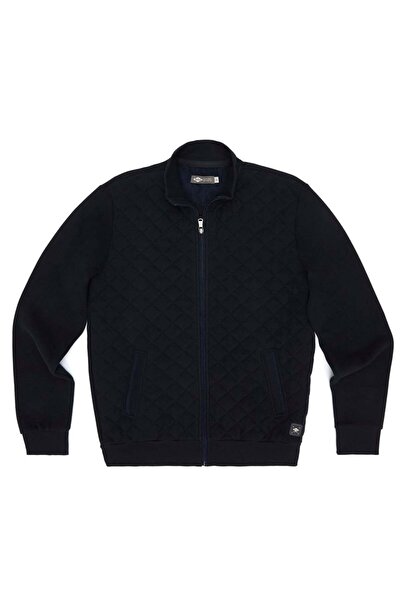Lee Cooper Newjump Erkek Dik Yaka Fermuarlı Hirka Lacivert