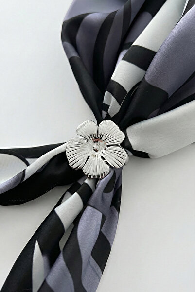 HAWWA خاتم الفضة على شكل وشاح |   خاتم الشال |   حلقة الوشاح