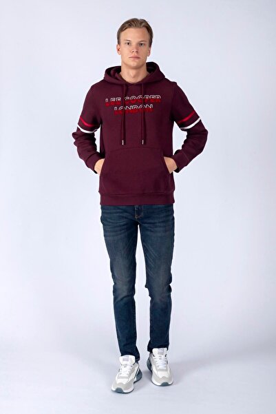 Lee Cooper Hanorac pentru bărbați Athel Plum