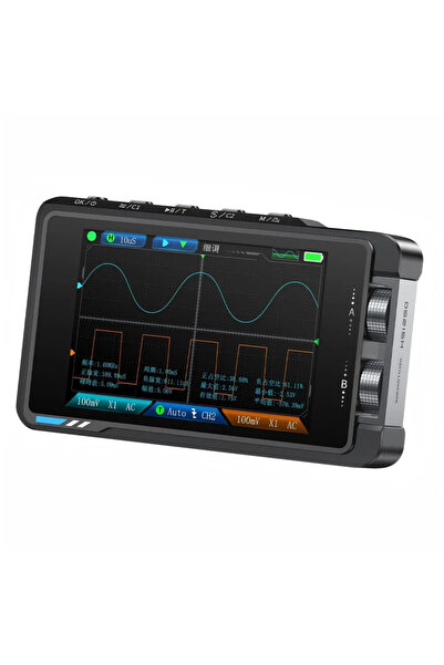 FNIRSI DS215H 2’si 1 Arada 50MHz Çift Kanal Dijital Osiloskop ve DDS Sinyal J...