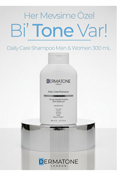 DERMATONE Daily Care Shampoo For Slow Growing Hair | Yavaş Uzayan Saçlara Öze...