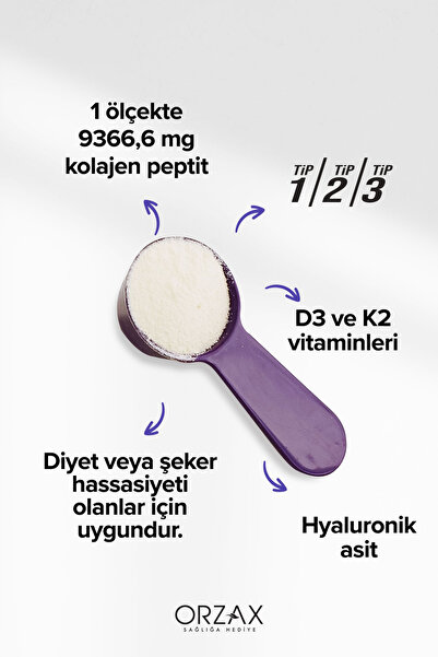 DAY2DAY The Collagen All Body Tip 1/2/3 Kolajen-Glutatyon-Çinko, D3,K2,C Vitamini-Taurin-L-Arjinin-HA 300gr
