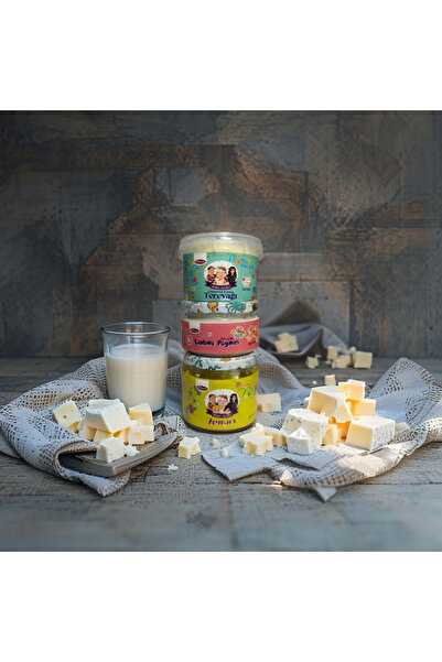 ÜRETEN ANNELER 3'lü Paket(Labne Peyniri-Tuzsuz Yayık Tereyağ-Tuzsuz Zeymik's)