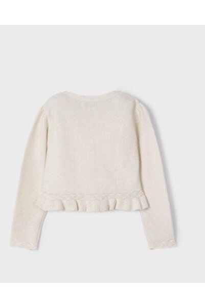MAYORAL Girl's 3374 Detail Knitted Cardigan Gkm0367