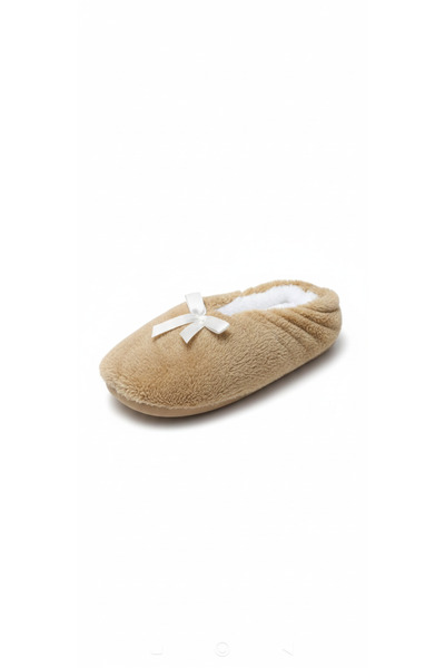 Deniz Terlik Women's Soft Bowknot Gift Silent Sole Home Slippers |   Home Boa...