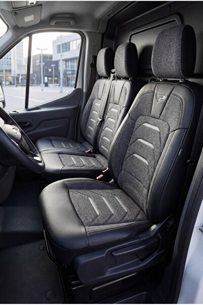 Panda Kılıf PANDA BODRUM SERİSİ FORD TRANSİT 2014+ ARACA ÖZEL KETEN TİCARİ OT...