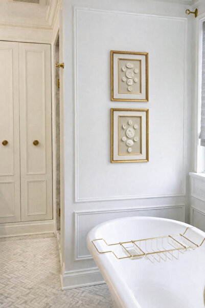 HOME DEKORİSTA 2'li Gold Çerçeveli Tablo Seti, Gold Tablo Seti, Dekorista Hom...