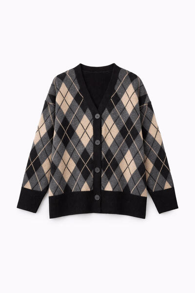 Touché Privé BAKLAVA PATTERNED CARDIGAN