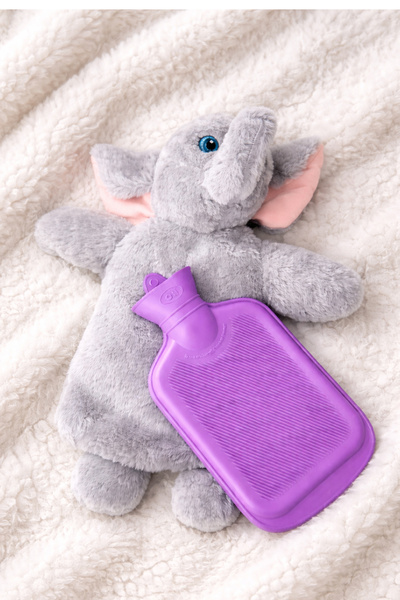 Ecrou Elephant Plush Hot Water Bag