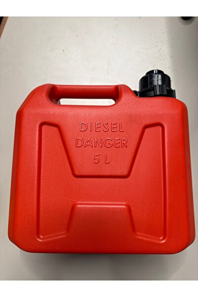 Genel Markalar Benzin Bidonu 5 litre kalın plastik