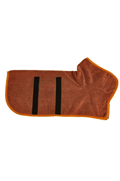 Choice1 روب استحمام للكلاب بنقشة قهوة، ماص، سريع الجفاف، مناسب للكلاب الكبيرة...