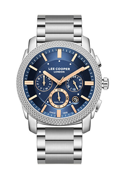 Lee Cooper Steel Men's Wristwatch with Original Functions Active Calendar