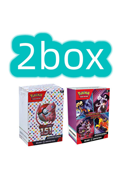 Choice مجموعة بطاقات بوكيمون الإصدار العاشر (علبتان) - مجموعة "المنافسون المق...