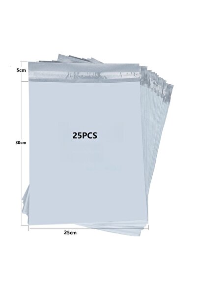 Choice 25 كيس شحن مقاس 25 × 30 سم لتغليف البريد السريع، أكياس بريدية ذاتية ال...