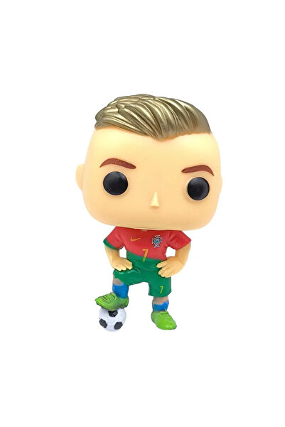 BANDAI مجموعة شخصيات بوب رونالدو 7، ميسي 20، مبابي 7، نيمار 10، بدون صندوق