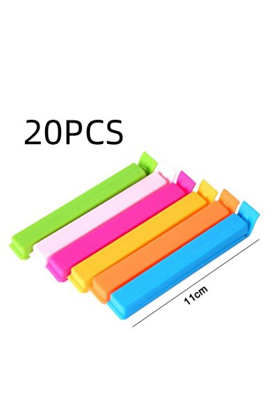 Choice Random Color 20pcs 10/20Pcs Portable New Kitchen Storage Food Snack Se...