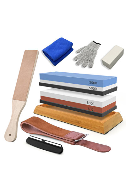 Choice مجموعة أحجار شحذ احترافية 2 في 1، أحجار شحذ احترافية، مسن سكاكين، حجر ...
