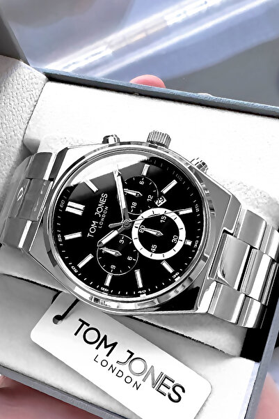Men Wrist Watch 3 Atm Waterproof Silver Color Steel Band Dkh2542c4*