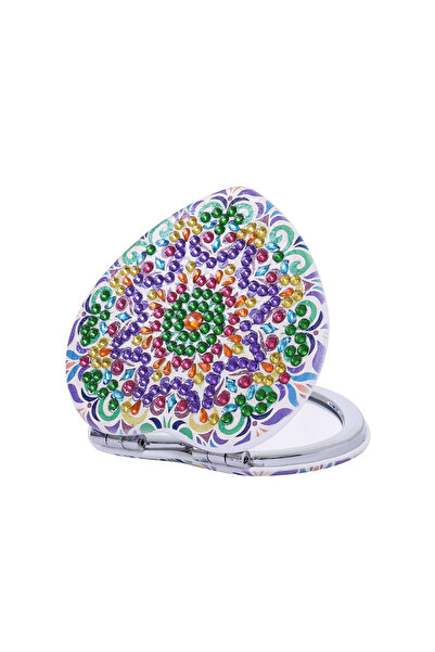 Choice 026. 1 DIY diamond painting art set Mandala pattern small mirror speci...